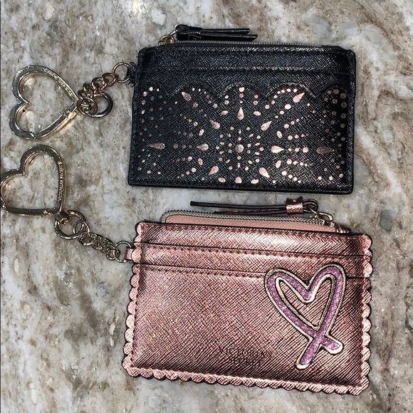 NWOT Victoria Secret wallet keychains - Picture 1 of 4